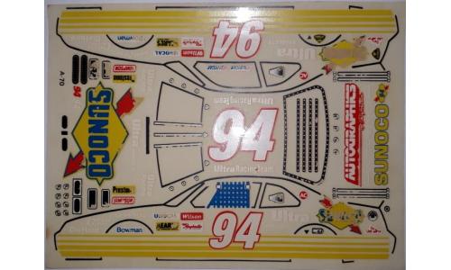 Autorama Adesivo A70 Sunoco